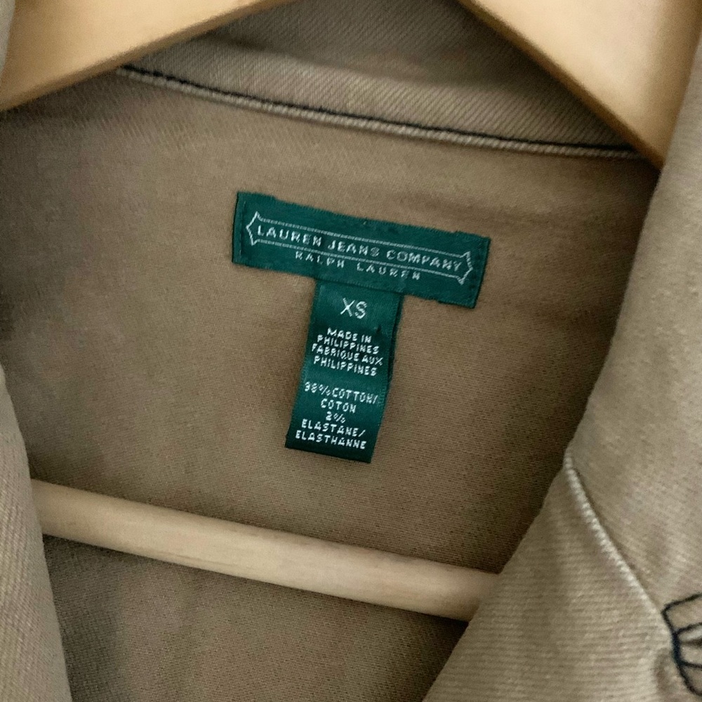 Ralph Lauren Canvas Tan Jacket - Picture 7 of 9